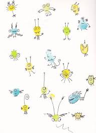 Sketchbook Saturday Kinder Malerei Kinderbasteleien Fingerabdruck Kunst