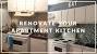 Grey Painted Kitchen Cabinets Before And After