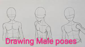 Draw the head lowered and very slightly tilted forward to show that the character is aiming. Drawing Some Manga Anime Male Poses Youtube