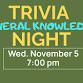 GENERAL KNOWLEDGE TRIVIA event image