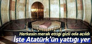Olarak getirilen tek parça kırmızı mermerden yapılan sembolik lahit taşının tam 7 metre altında bulunan mezar odası, osmanlı mimarisine uygun olarak sekizgen biçimde dizayn anıtkabir'deki mezar odası. Anitkabir Haberleri
