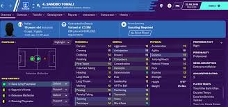 Today we have future star tonali on the menu. Fm20 Wonderkid Analysis Sandro Tonali Fm Blog