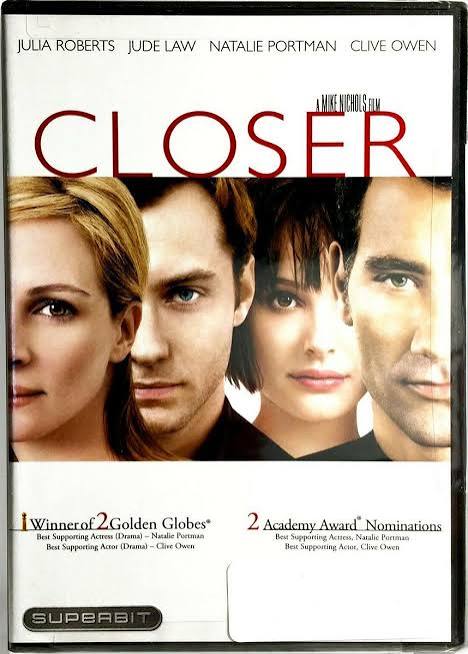 [NEW & FACTORY SEALED DVD]Closer (2004, Widescreen) Julia Roberts, Clive  Owen