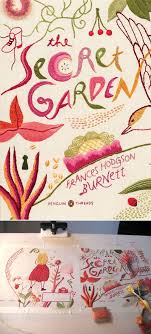 Penguin Threads Deluxe Classics Series By Jillian Tamaki Via Design Love Fest Book Cover Art Embroidery Art Secret Garden Book