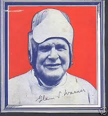 1935 Wheaties Fancy Frames Football #8 Glenn "Pop" Warner Ex Panel