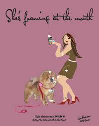 Foaming At The Mouth Illustration Pets High Maintenance