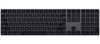 The keys are pressed with the mouse cursor or your finger on touch screens. Buy Magic Keyboard With Numeric Keypad For Mac In Space Gray Apple