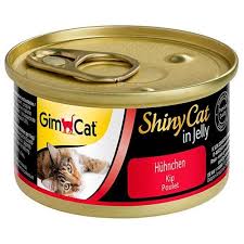 gimcat shiny cat jel icinde tavuklu kedi konservesi 70 gr amazon pet center kedi karides jelsa