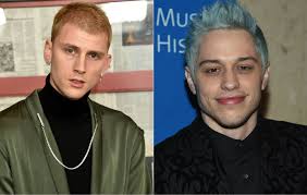 Colson baker (machine gun kelly) and pete davidson attend the premiere of 'big time adolescence' | dia dipasupil/wireimage. Make Sure He S Good Machine Gun Kelly Flies To Support Pete Davidson After Worrying Instagram Post