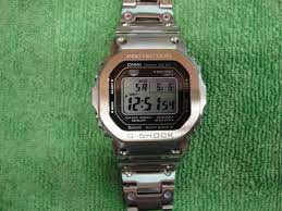 Brushed The Chrome Bezel On My New Gmw B5000 Picture Heavy Bezel Brush G Shock