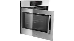 Contact customer support if the oven door is jammed. Bosch Hblp451luc Single Wall Oven