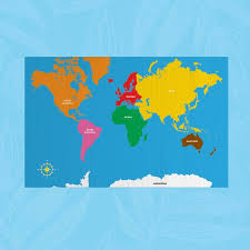 Includes australia outline and australia stencil. Montessori World Map Etsy World Map Map Rubber Mat