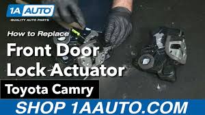 Toyota sequoia rear hatch issues: How To Replace Front Door Lock Actuator 06 11 Toyota Camry 1a Auto