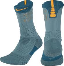 nike kd versatility crew socks womens size small blue