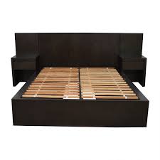 Our beds with storage will give the extra space you need. 74 Off West Elm West Elm Queen Storage Platform Bed Set With Nightstands Beds