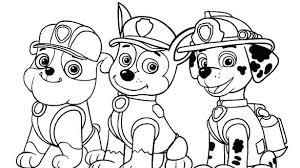 Male sie doch alle an! Paw Patrol Tracker Ausmalbilder Kostenlos Novocom Top