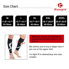 kuangmi 1 pc calf compression sleeve protector leg running shin splint support