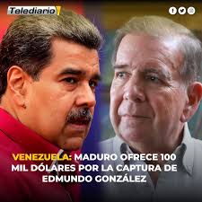 Venezuela: Maduro ofrece 100 mil dólares por la captura de Edmundo González  ➡ https://bit.ly/4gEhahU