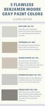 5 Benjamin Moore Gray Colors Benjamin Moore Gray Paint Colors Benjamin Moore Oc 52 Gray Ow Paint Colors For Home Exterior Paint Colors For House Paint Colors