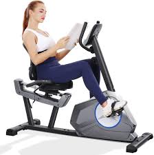 I'm pleased to report that maxkare recumbent exercise bike is not hard to put together. Amazon Com Maxkare Recumbent Exercise Bike Stationary Magnetic Resistance 8 Levels Adjustable Static Indoor Cycling Bike With Large Lcd Monitor Ipad Holder For All Ages Sports Outdoors