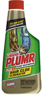 liquid plumr hair clog eliminator