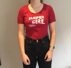 Quality gu shirt with free worldwide shipping on aliexpress. Surfer Girl T Shirt Girl Red The Tremolo Beer Gut
