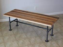 This listing is for an industrial pipe coffee table. Handmade Reclaimed Barn Wood Coffee Table With Industrial Pipes By Yoder S Wooded Lot Custommade Com