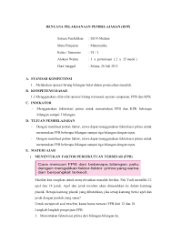 (download) rpp pkn kelas 6 semester 2. Rpp Kelas 6 Matematika