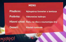 Are you wondering how to create a tasting menu? Bizar V Prostreno Nejpodivnejsi Menu V Historii Ahaonline Cz