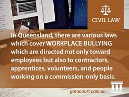 Workplace Bullying In Queensland Civil Lawyers Qld