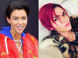 Which parts should i color? Ruby Rose Dyes Her Hair Bright Pink E Online