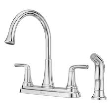 If you are weighing up the pros and cons Polished Chrome Ladera F 036 4lrc 2 Handle Kitchen Faucet Pfister Faucets