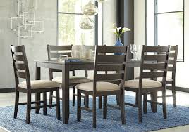 The dining room is the central gathering spot for memories made with friends and family—the place where sharing a meal becomes an experience. Rokane 7pc Dining Set Brown Dining Room Brown Dining Room Table Dining Room Table Set