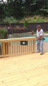 Sliding Deck Gate Deck Gate Building A Deck Outdoor Deck