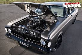 Ford Xy Falcon Bonnet Up Australian Cars Australian Muscle Cars Ford Classic Cars