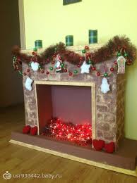 камин из коробок своими руками на новый год пошаговая инструкция Novogodnij Kamin Iz Kartona Master Klass Kamin Iz Korobok Svoimi Rukami Na Novyj God Na Bebi Ru Prazdnichnye Ukrasheniya Dekor Dachi Rozhdestvenskie Idei