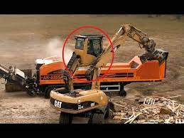 mighty machines amazing hydraulic excavator equipment working mighty machines toys in the attic hydraulic excavator