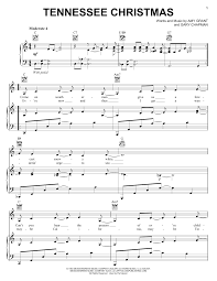Popular beginner piano lessons easy mmf originals lesson books classical mother goose nursery rhymes christian beethoven mozart bach tchaikovsky brahms. Amy Grant Tennessee Christmas Sheet Music Pdf Notes Chords Christmas Score Easy Piano Download Printable Sku 434238