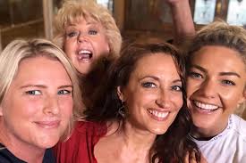 Georgie Parker delights fans with star-studded throwback