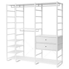Elvarli 3 Sections White Width 80 3 4 Height 85 Get It Today Ikea Elvarli Ikea Schranksystem Ikea Elvarli