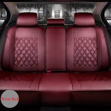 Luxury Pu Leather Car Seat Cover Cushion Pad 3d Surround Breathable Full Seat Leather Car Seat Covers Leather Car Seats Custom Car Interior