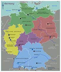 Take this geography quiz now and see how well you know germany! Large Regions Map Of Germany Germany Europe Mapsland Maps Of The World