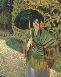 Who is the artist who paints under the umbrella? A Long Time Alone Matisse Matisse Woman With Umbrella 1920 Private Matisse Paintings Henri Matisse Matisse Art