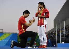 Jogos olímpicos de verão de 2016), officially known as the games of the xxxi olympiad (portuguese: For Olympic Diver He Zi Is A Marriage Proposal An Even Bigger Prize Than A Silver Medal