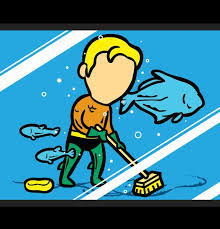 Part Time Job 014 Aquarium Funny Illustration Jobs In Art Cute Comics