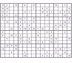 Si vous êtes habitué vous pouvez jouez au sudoku 16x16 zoom >>. Sudoku 16 X 16 Para Imprimir Nivel Facil Juego Sudoku 16 X 16 Para Descargar