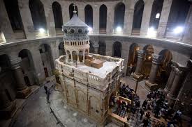 Believers say it is the tomb where jesus was buried and resurrected. Restoration Completed On Jesus Tomb Site In Jerusalem Architectural Digest