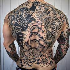 Though it will hurt, don't let that discourage you from getting a tattoo if you've got your heart set on an outstanding back piece. Traditional Back Piece Tattoo Back Piece Tattoo Back Tattoo Traditional Back Tattoo