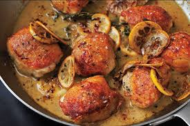 Roasted Chicken Thighs With Lemon And Oregano Recipe Epicurious Com Oregano Recipes Chicken Recipes Chicken Dinner
