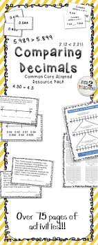 Pack Includes 75 Pages Of Fun Common Core Aligned Resources To Complement Your Math Activities Elementary Elementary Math Centers Middle School Math Teacher